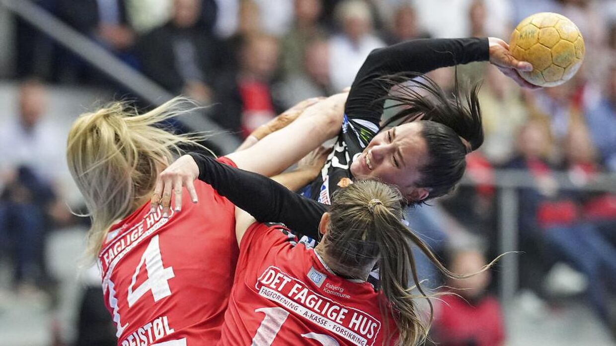 Team Esbjerg lukkede helt ned for Mie Højlund, så hun ikke kunne gentage sin perfekte præstation fra første DM-finale.