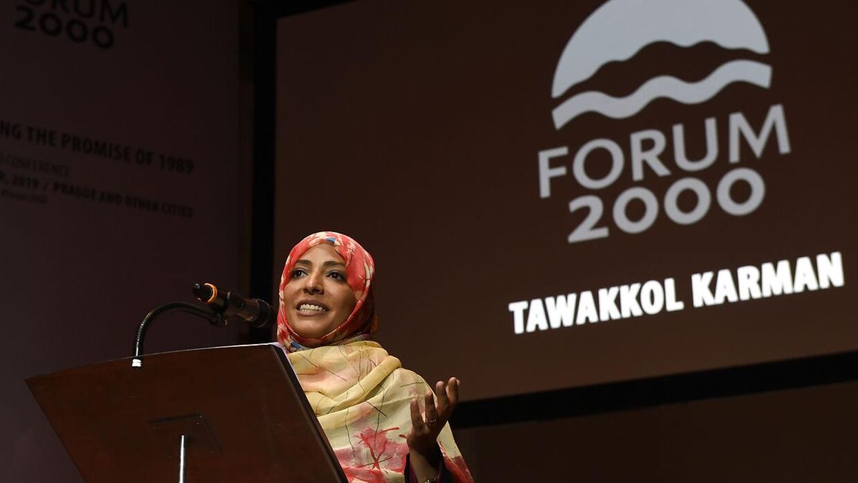 Tawakkol Karman er også kendt under navnet 'Revolutionens Mor'. Billede: Michal Krumphanzl (CTK via AP)