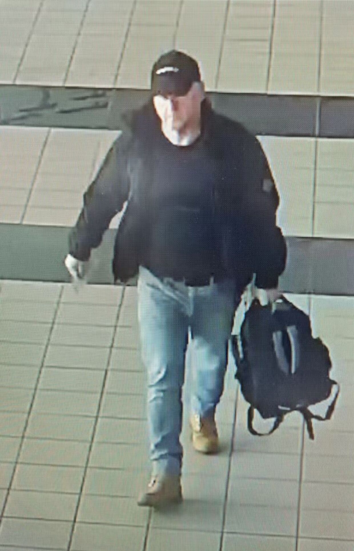 Norsk politi formoder, at dette er Stig Millehaugen i Værnes lufthavn.