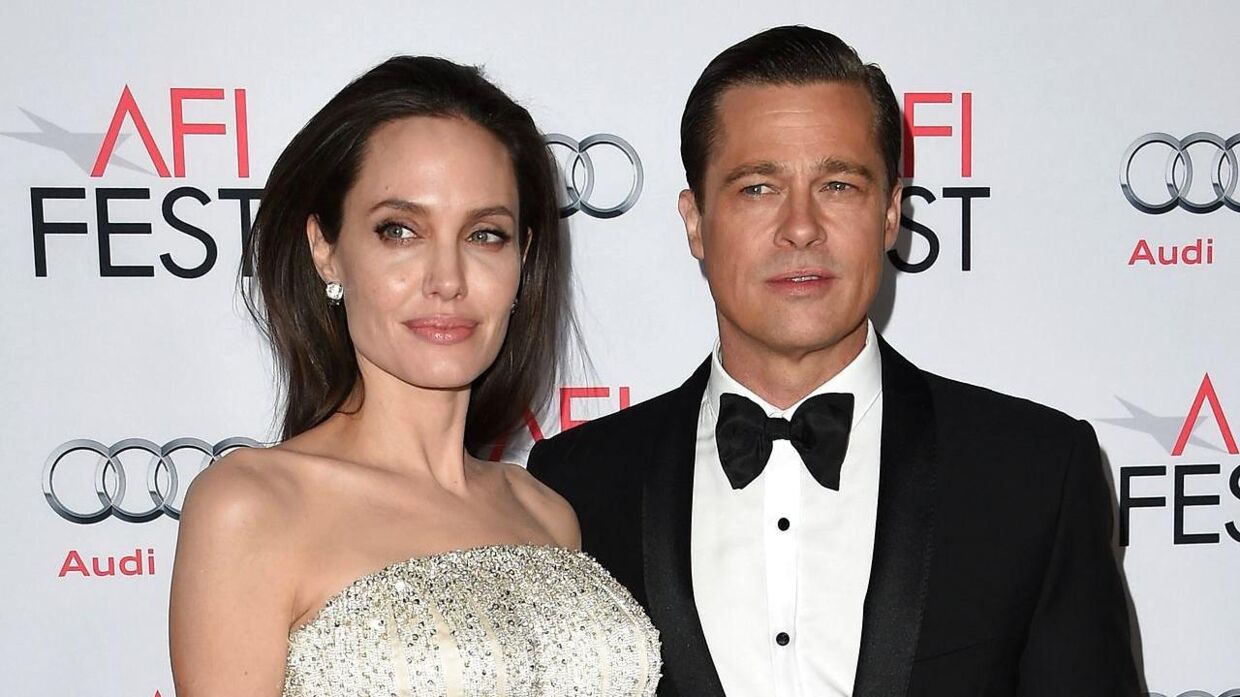 Angelina Jolie og Brad Pitt i 2015.