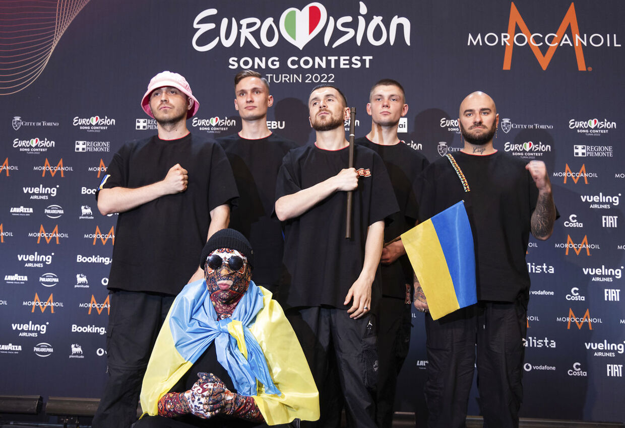 Ukrainske Kalush Orchestra endte med at vinde Eurovision med sangen 'Stefania'.