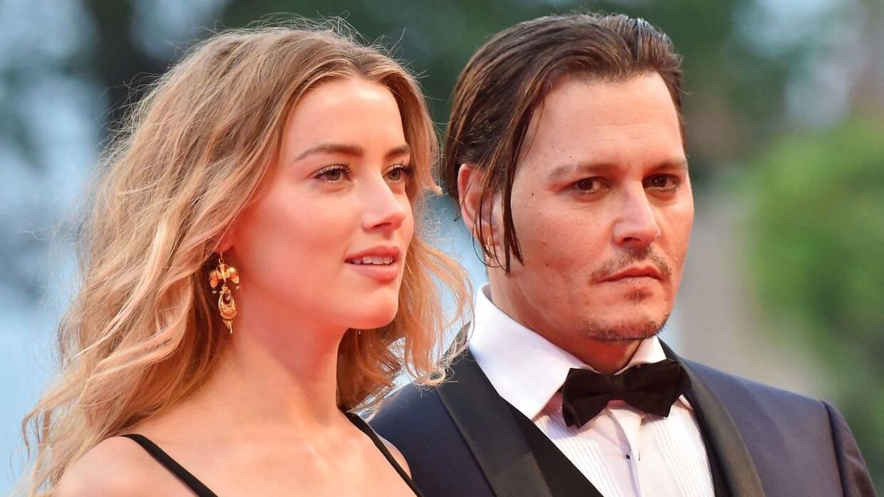 Amber Heard og Johnny Depp blev gift i 2015, men gik fra hinanden allerede året efter.