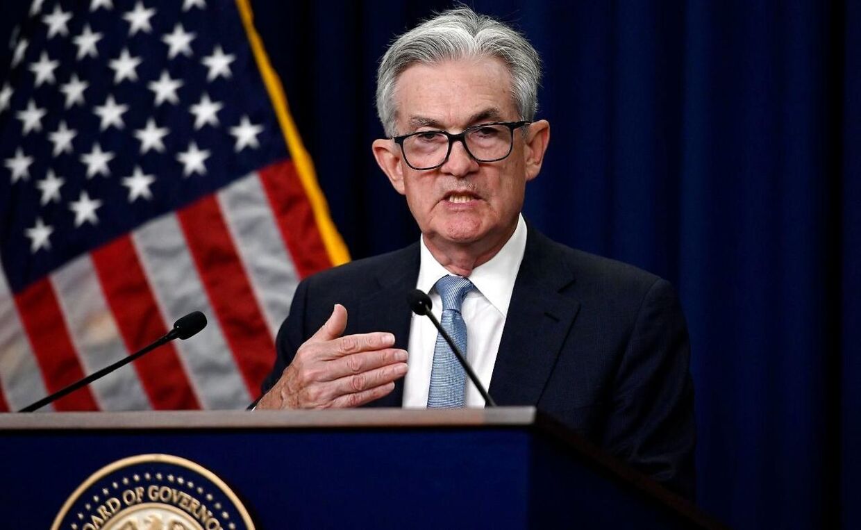 Jerome Powell, formand for Federal Reserve i USA, annoncerede onsdag en historisk stor rentestigning i USA.