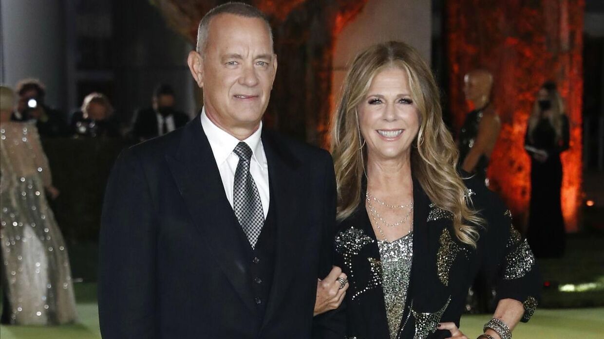 Tom Hanks og hans hustru Rita Wilson.