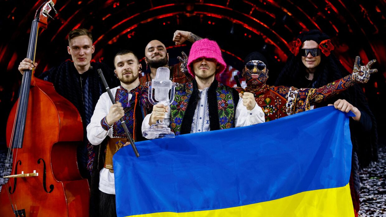 Ukraines Kalush Orchestra vandt Eurovision 2022.