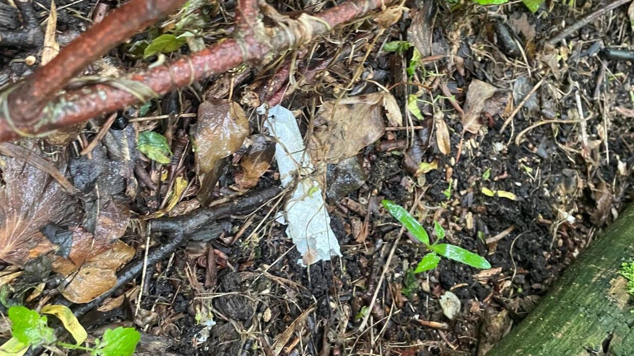 Papir fra toiletbesøg i skoven har det med at komme på afveje og flyve ind på Torbens terasse.