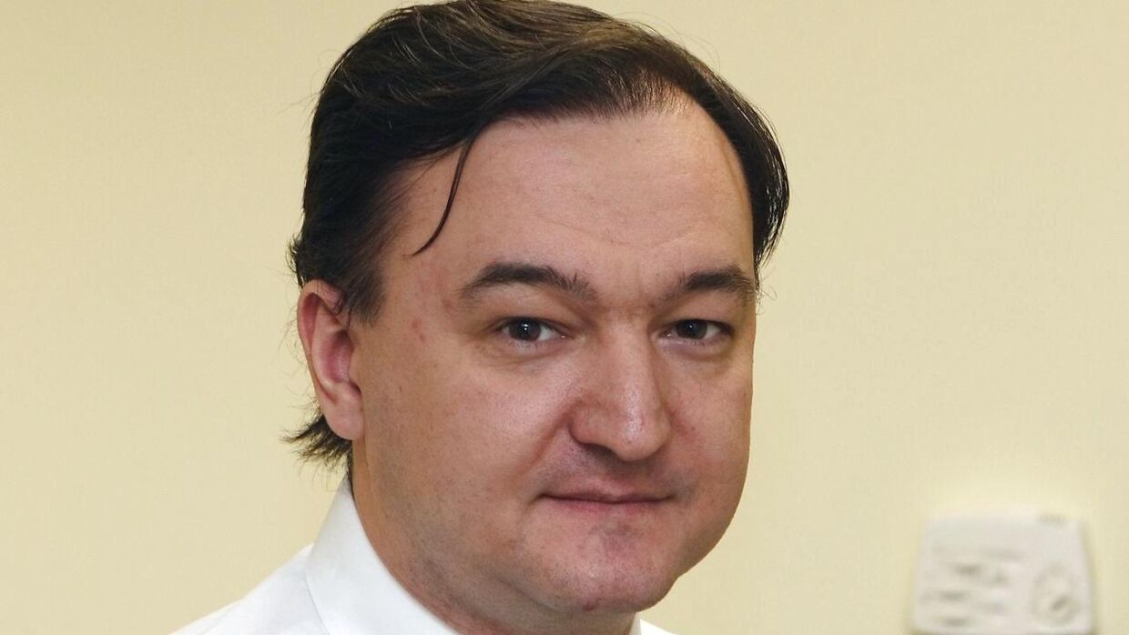 Her ses advokaten Sergei Magnitsky, inden han blev fængslet og døde.&nbsp; 