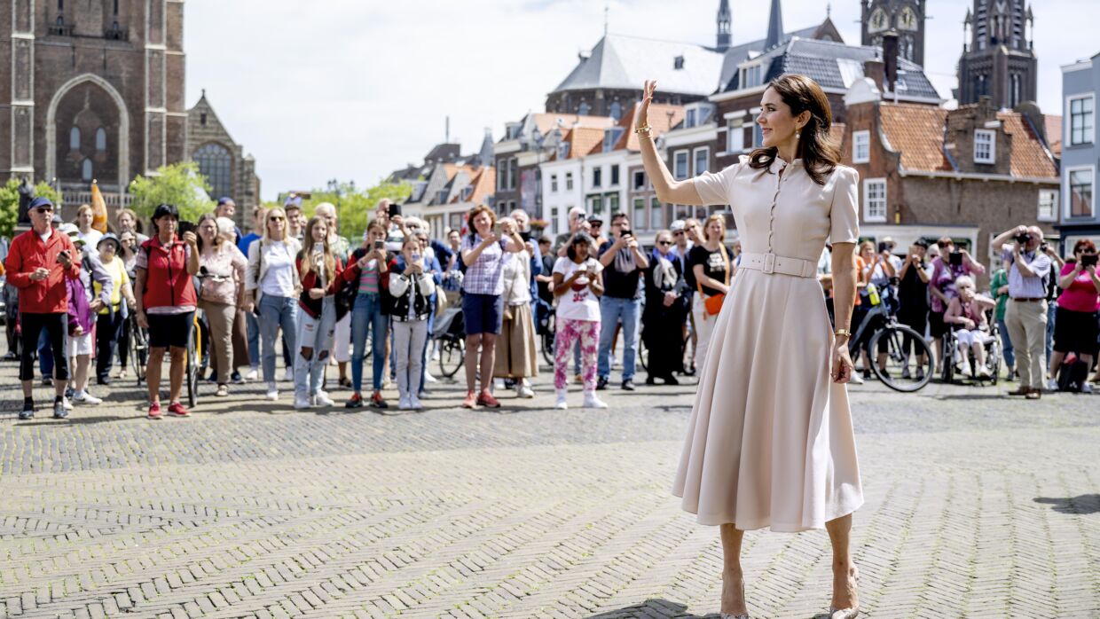 Kronprinsparret deltager i erhvervsfremstød i Holland tirsdag d. 21. juni 2022. Kronprinsesse Mary besøger Delfts.