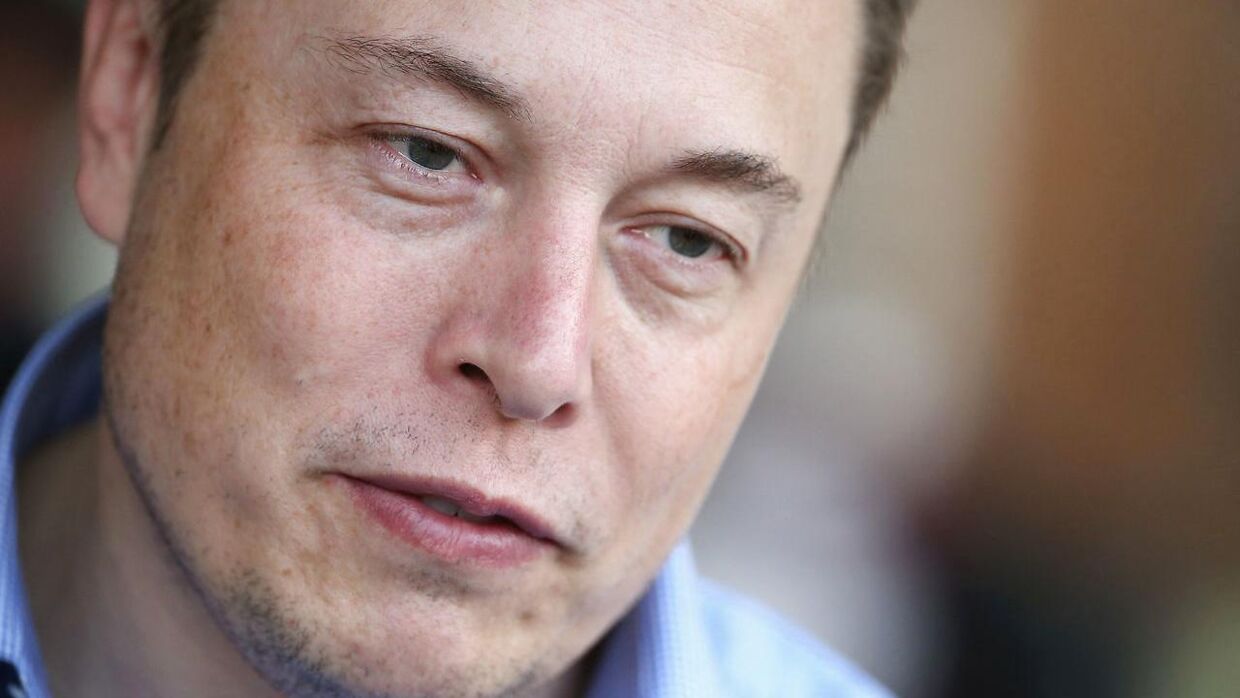 Arkivfoto af Elon Musk.