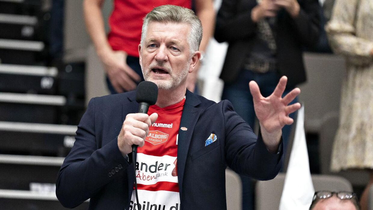 Jan Larsen, direktør i Aalborg Håndbold. (Foto: Henning Bagger/Ritzau Scanpix)