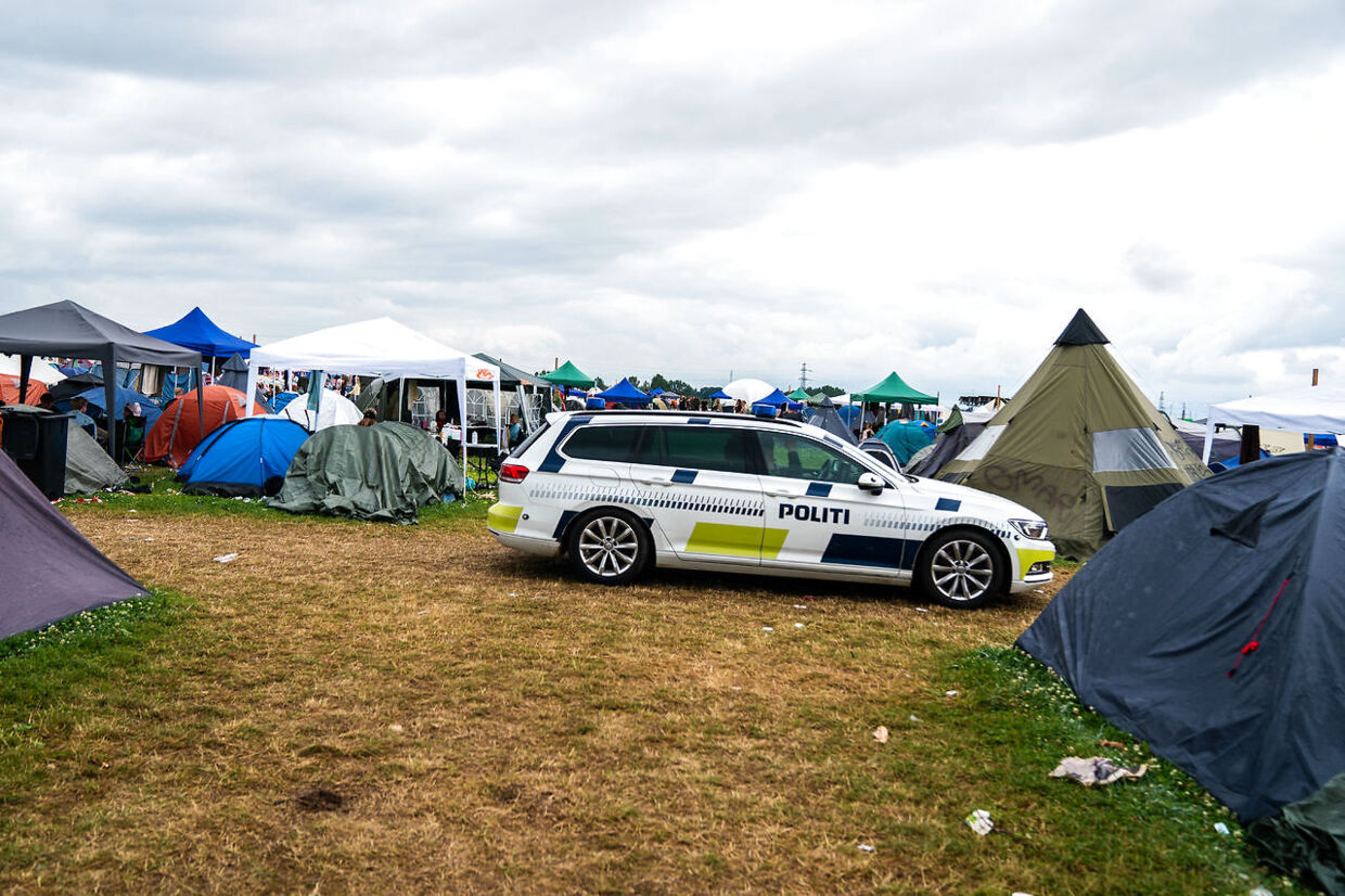 Politiet havde forud for årets Roskilde Festival gjort deltagerne opmærksomme på den nye samtykkelovgivning for seksuelt samvær.