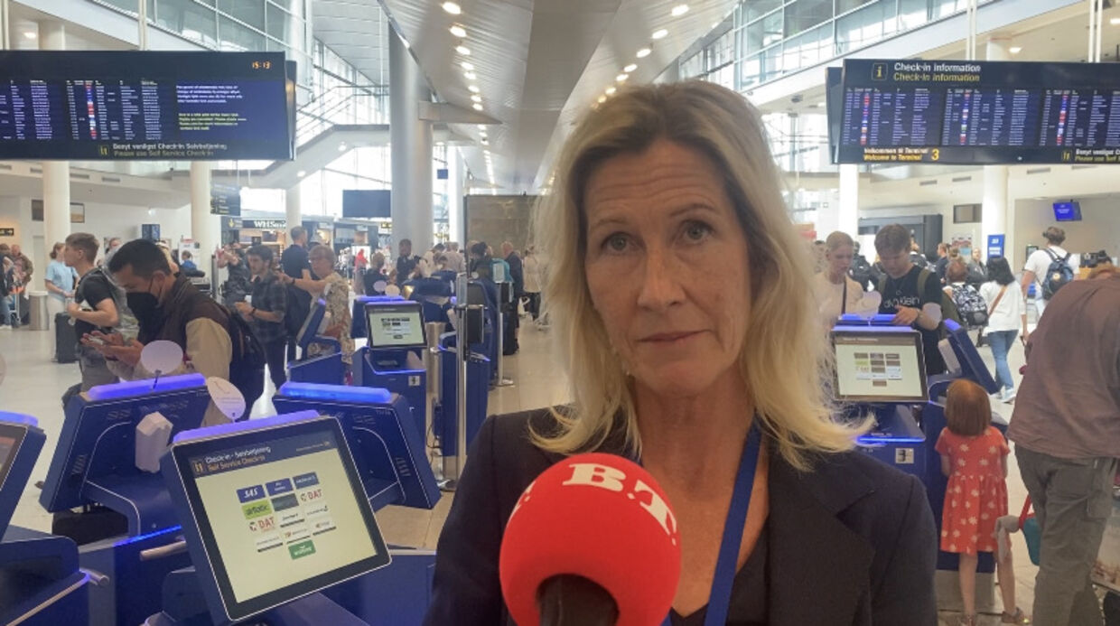SAS' pressechef, Alexandra Lindgren Kaoukji, håber, at piloterne kommer tilbage til forhandlingsbordet snart.