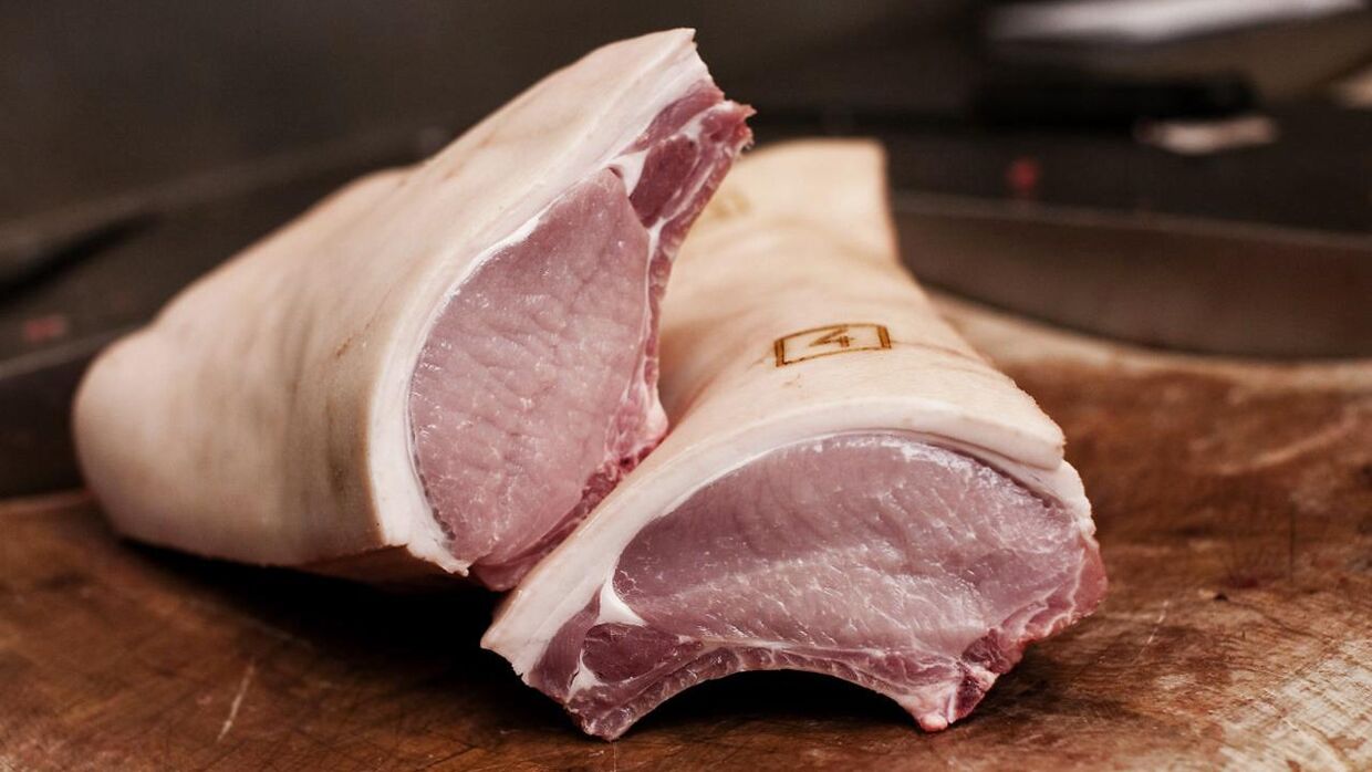 Der er fundet farlige bakterier, som er resistente overfor antibiotika, i britisk svinekød. Her er det dog dansk svinekød.
