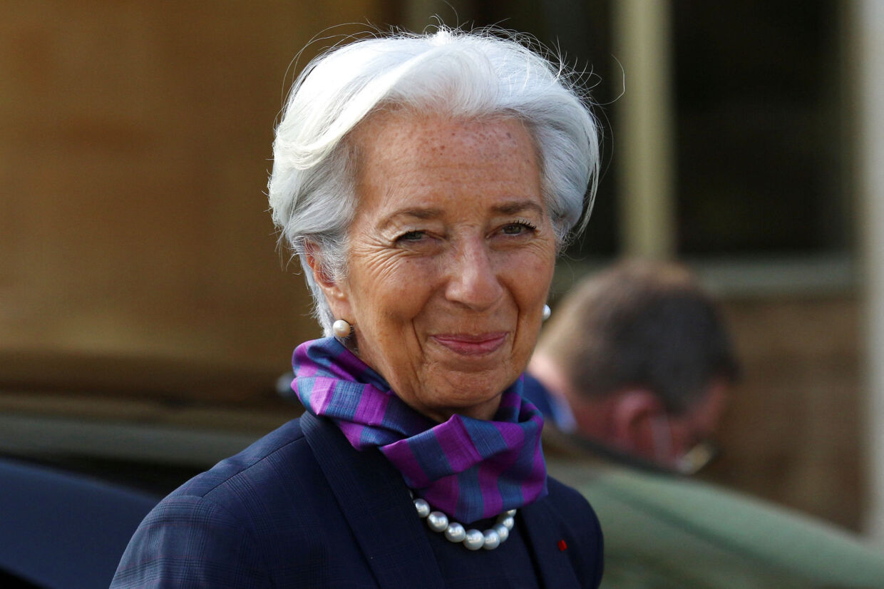 Christine Lagarde, der er præsident for Den Europæiske Centralbank, har sagt, at banken i juli forventer at sætte renterne op. Det sker for at få kontrol over den tårnhøje inflation. Det vil være første gang siden 2011, at renten i eurozonen bliver hævet. (Arkivfoto) Yiannis Kourtoglou/Reuters