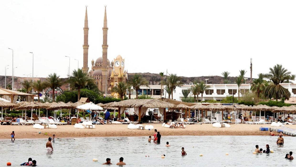 Strandene ved resortet Sharm el-Sheik er et populært badested for mange turister.