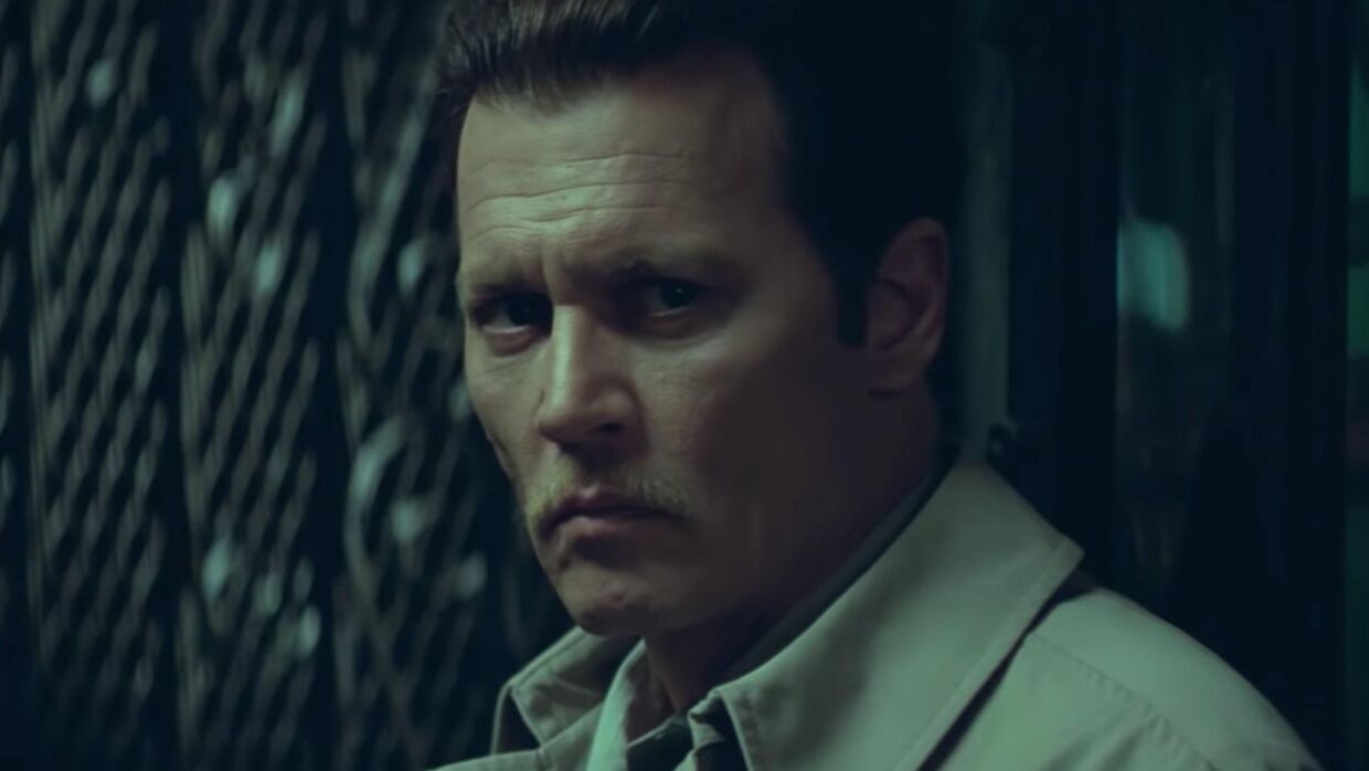 Johnny Depp i 'City of Lies' fra 2018. Under optagelserne skulle han angiveligt have været voldelig overfor lokationschefen på filmproduktionen.