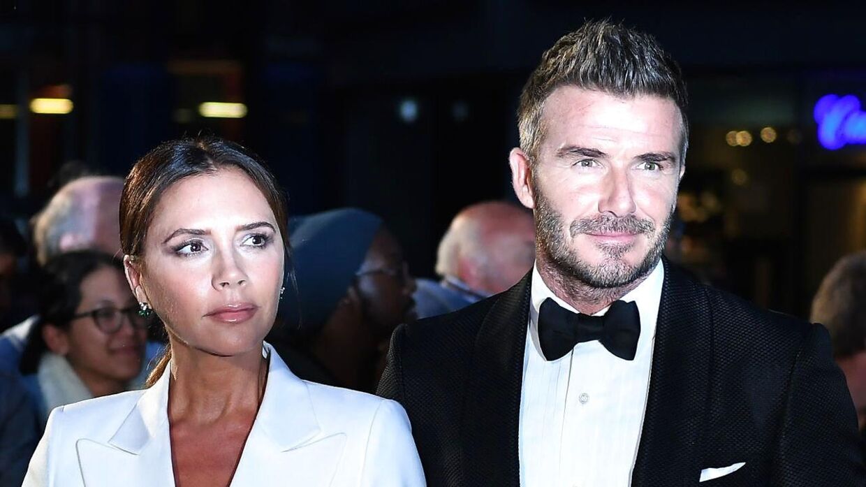 David Beckham og hustruen, Victoria Beckham. Mon ikke også, at hun dukker op i serien?