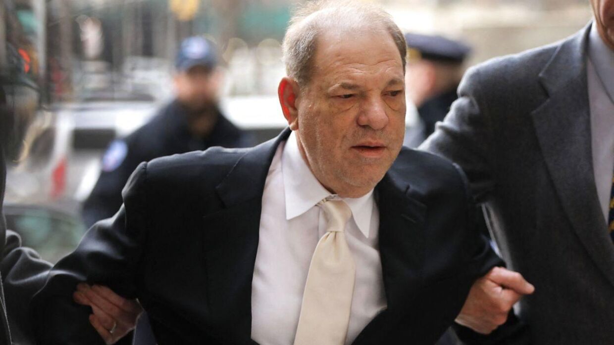 Harvey Weinstein under retssagen i 2020 i New York.