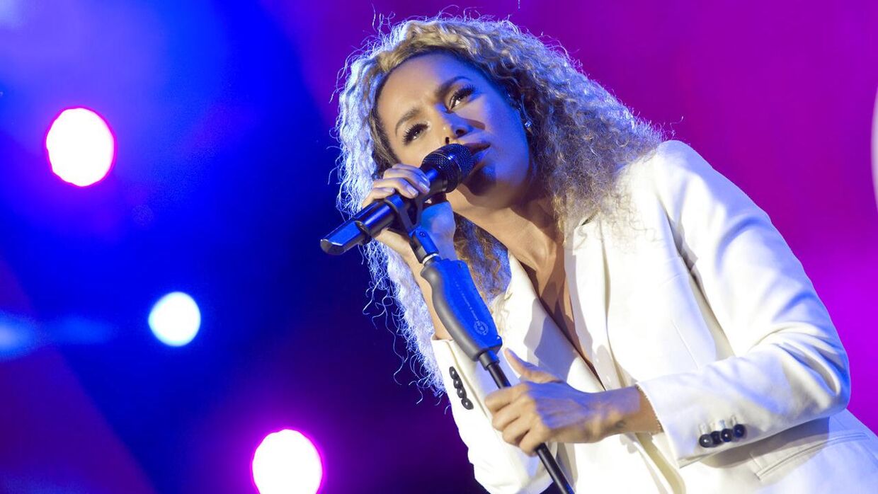 Leona LEWIS, singer, singing, concert, opening, welcome night, international fair CeBIT in Hannover, on 11.06.2018. | usage worldwide