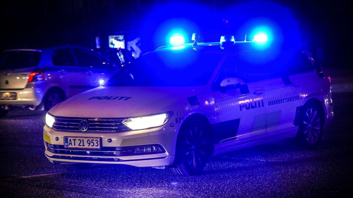 Fyns Politi rykkede natten til søndag ud til et voldeligt overfald i Kerteminde. Arkivfoto