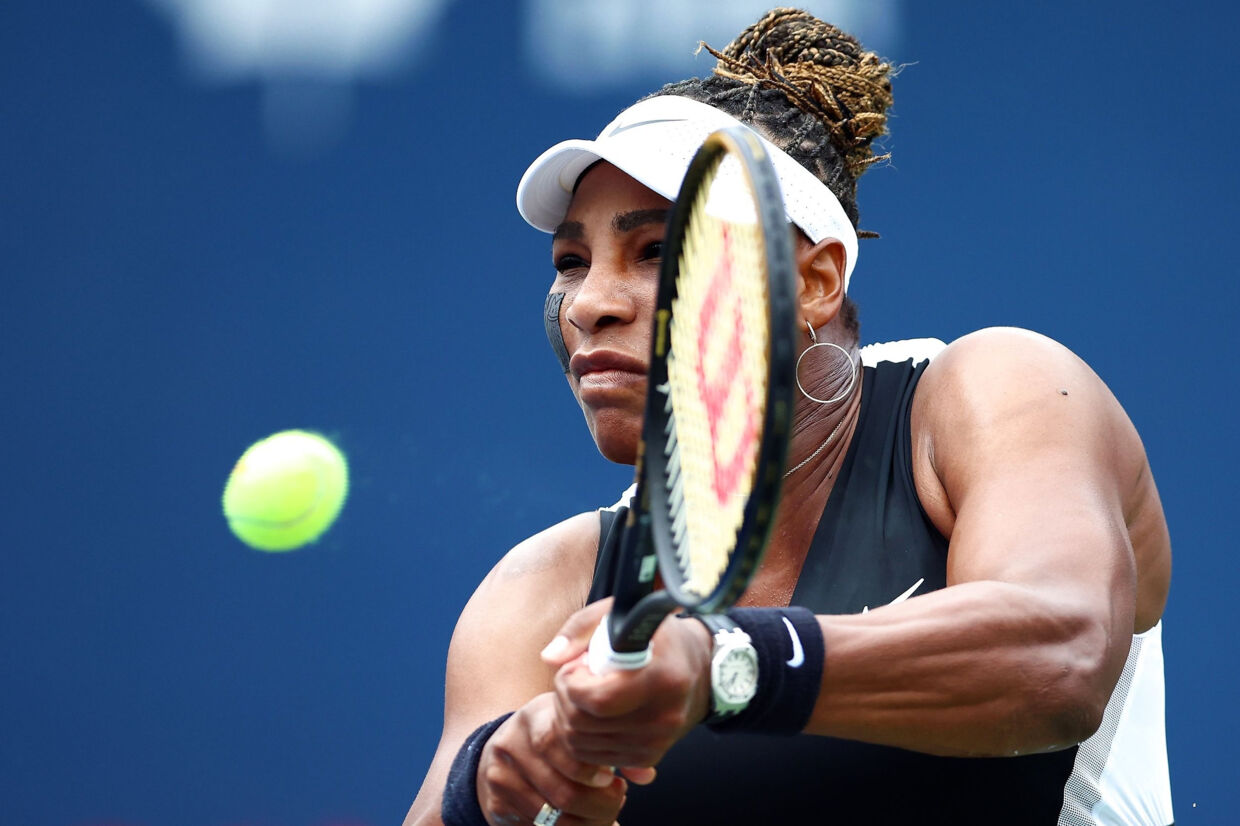 Tennisstjernen Serena Williams sejrede i Toronto og er dermed videre til anden runde. Vaughn Ridley/Ritzau Scanpix