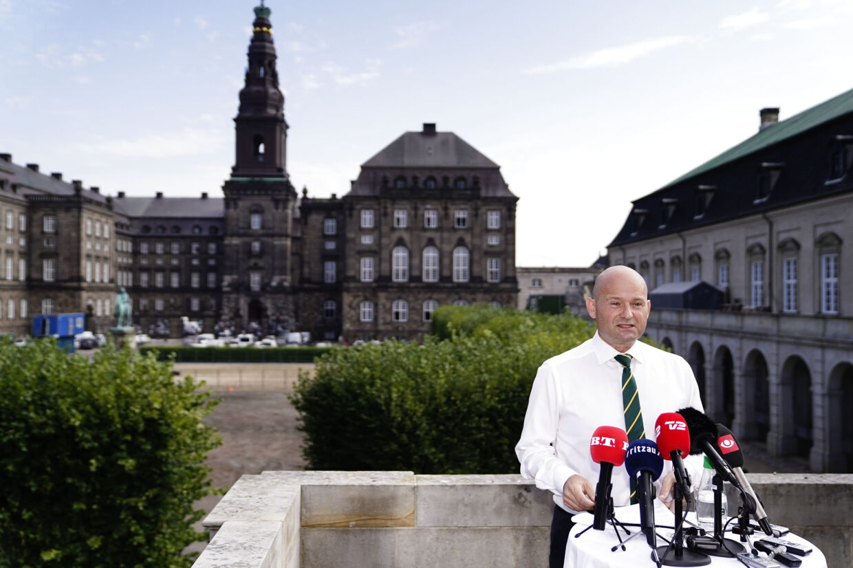 De Konservatives formand, Søren Pape Poulsen, har mandag meldt sig som statsministerkandidat. Mads Claus Rasmussen/Ritzau Scanpix