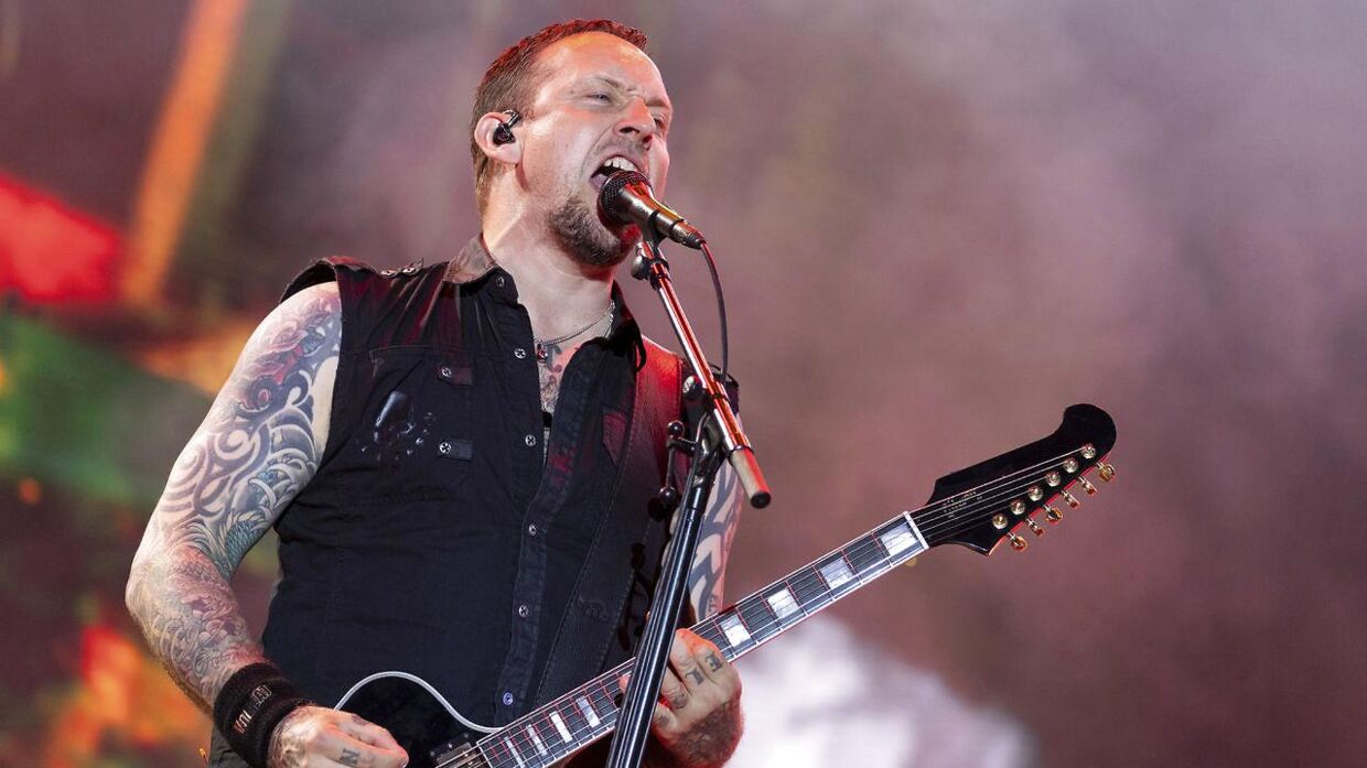 Michael Poulsen, forsanger og guitarist i Volbeat.