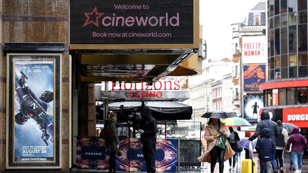Cineworld har kæmpet siden corona med øknomien. 