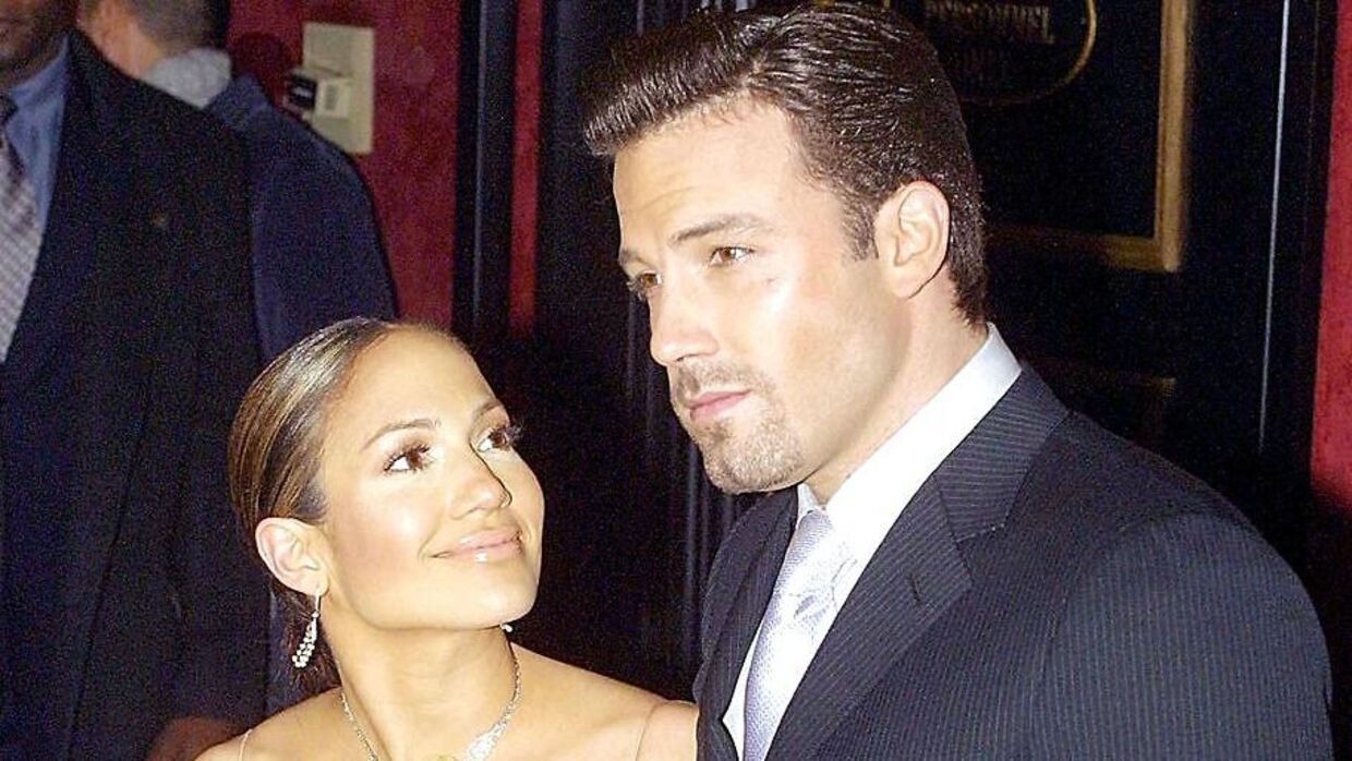 Jennifer Lopez og Ben Affleck i 2002.
