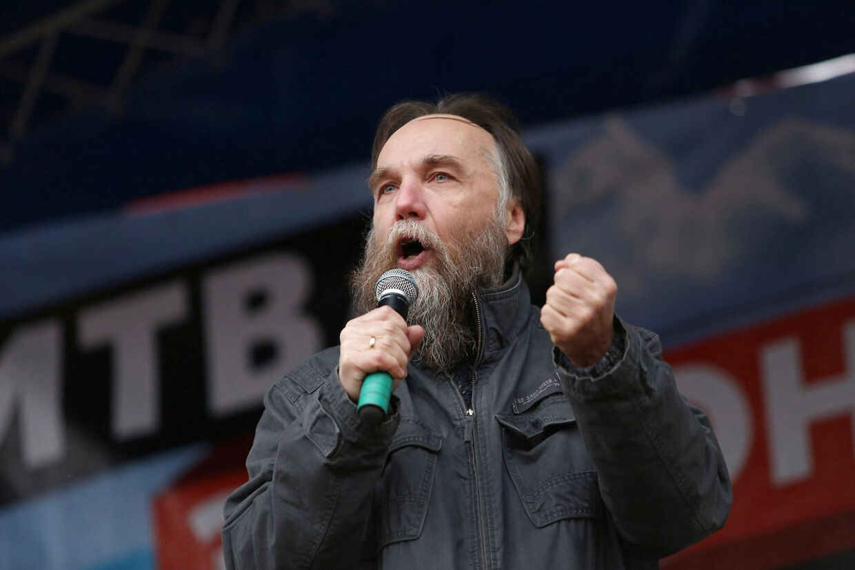 Alexander Dugin er filosof og ideolog og kaldes af mange for 'Putins hjerne'. (Arkivfoto)