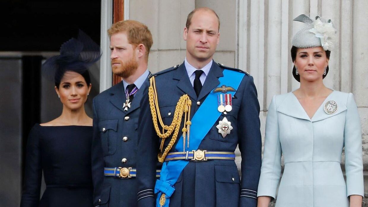 Meghan og Harry i 2018, da de stadig var en del af kongehuset. 