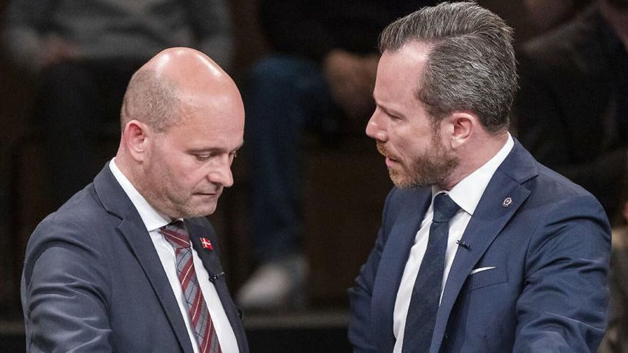 Venstres partileder Jakob Ellemann-Jensen kommer onsdag med et hårdt angreb på Det Konservative Folkeparti og partileder Søren Pape Poulsen. Arkivfoto