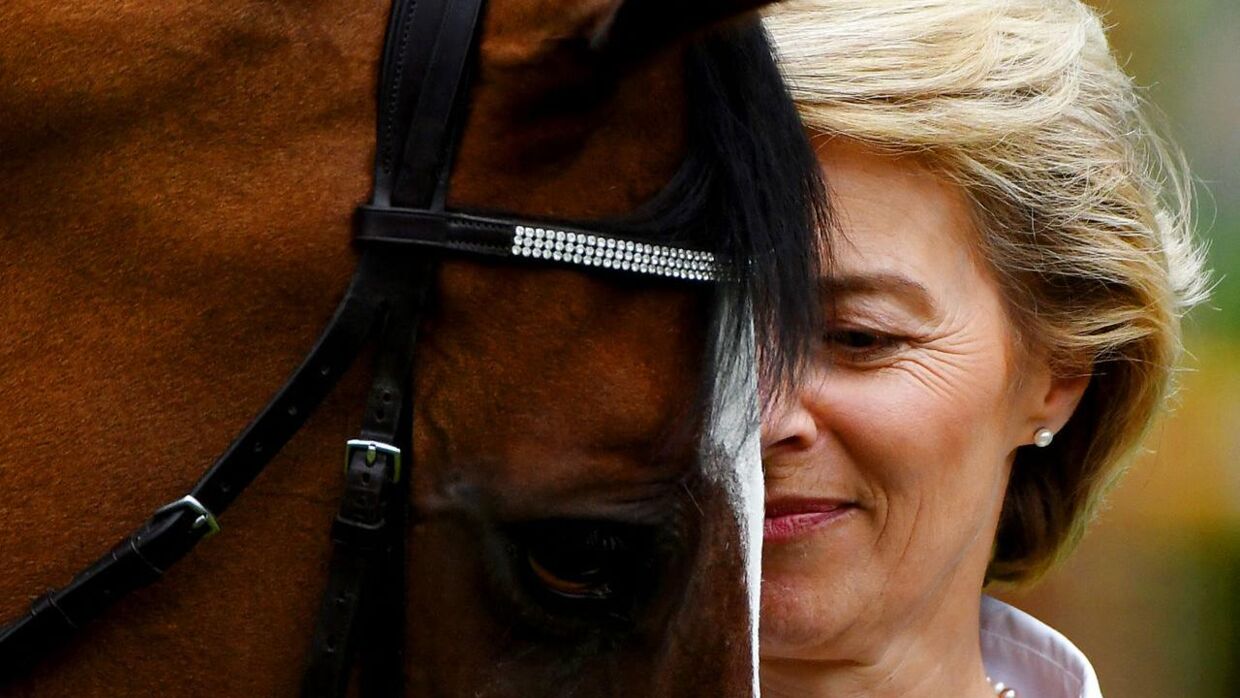 Ursula von der Leyen har altid haft et tæt forhold til heste og deltaget i flere ridemesterskaber.