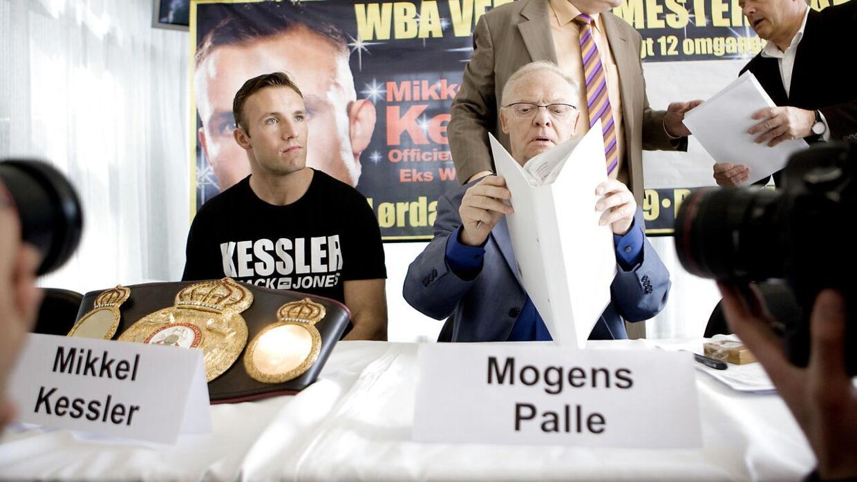Mogens Palle var i flere år promotor for Mikkel Kessler.