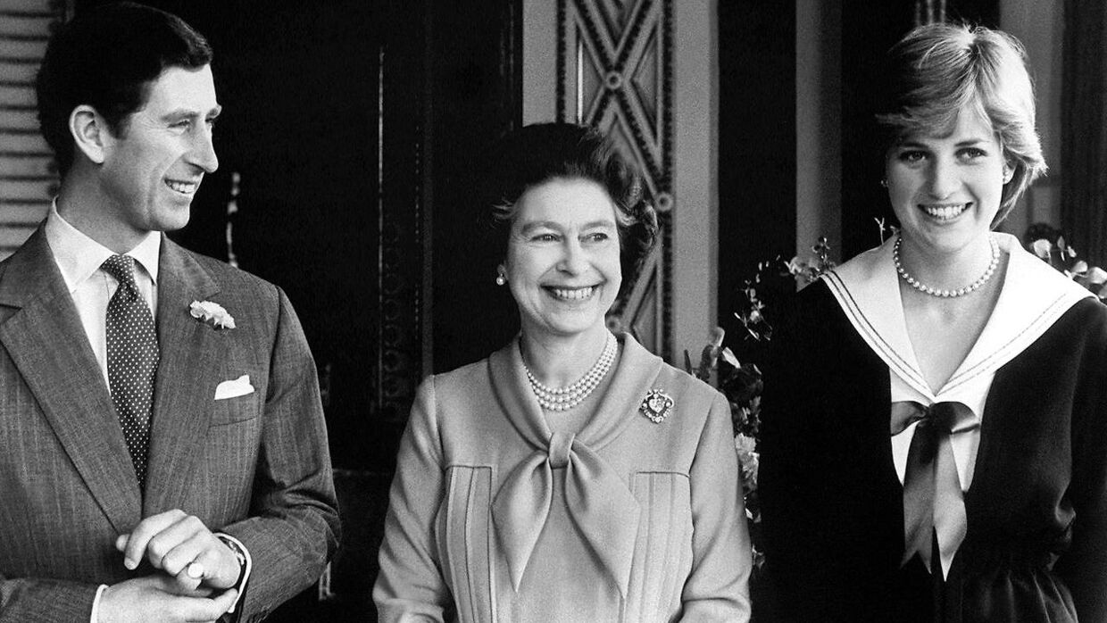 Sådan så det ud i marts 1981, da prins Charles var forlovet med Diana. Ægteskabet endte katastrofalt.