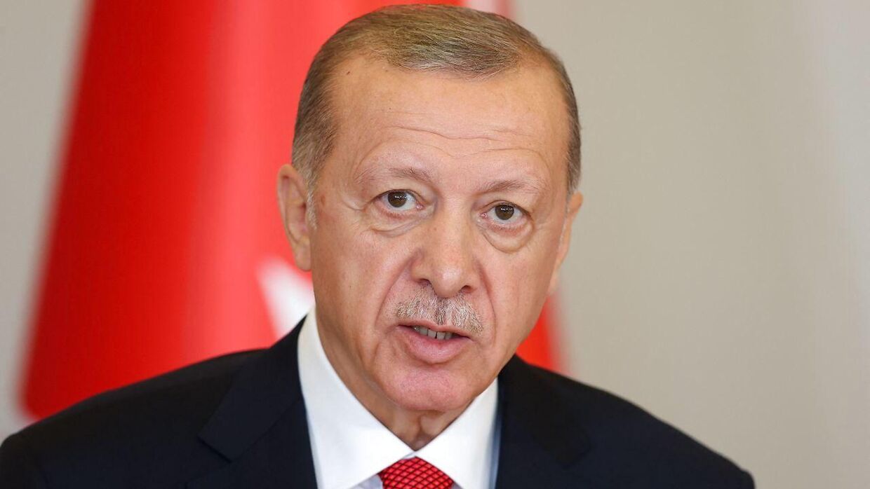 Den tyrkiske præsident Recep Tayyip Erdogan står midt i en krise med nabolandet Grækenland.