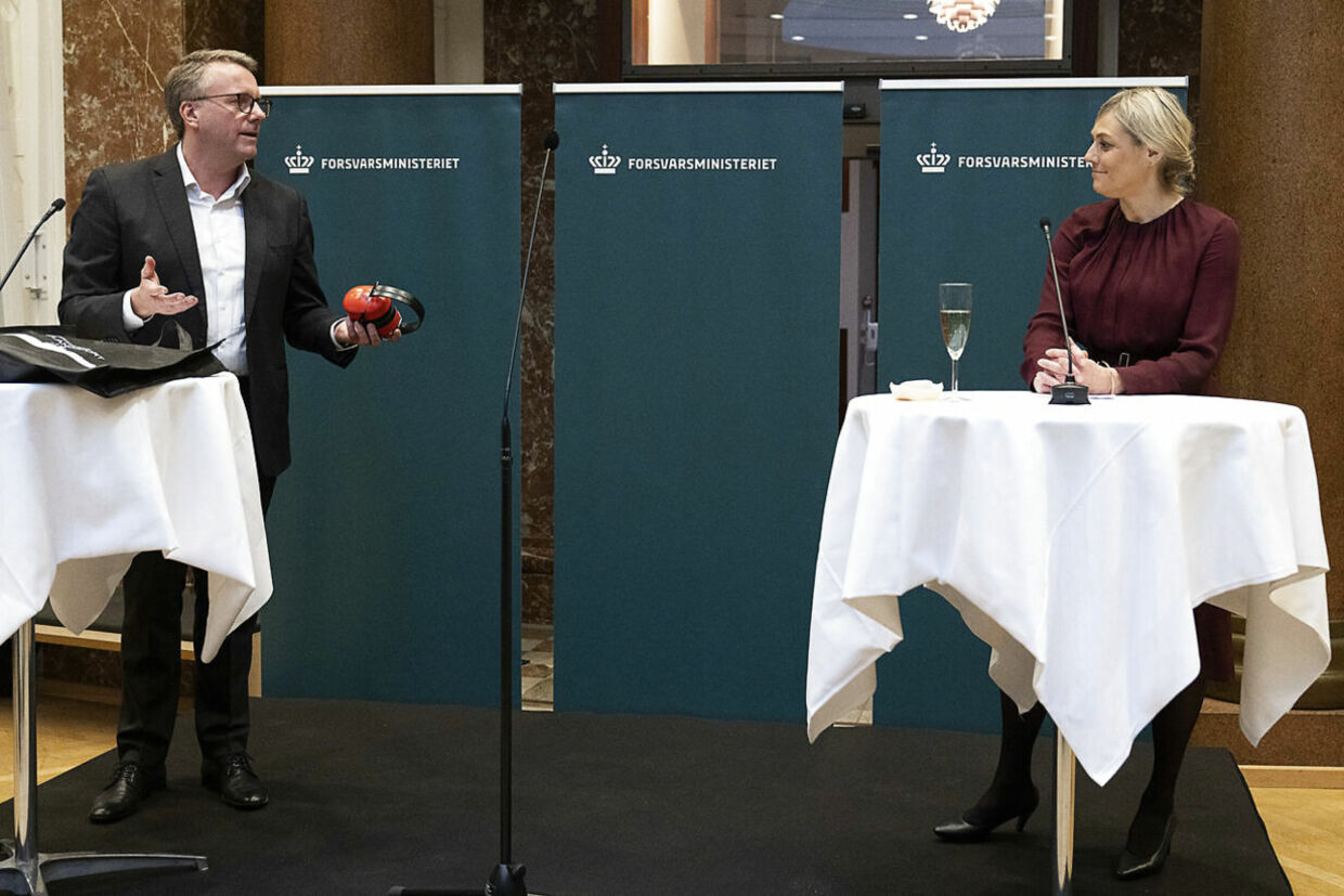 Trine Bramsen overdrog i februar 2022 Forsvarsministeriet til Morten Bødskov. Foto: Claus Bech/Ritzau Scanpix