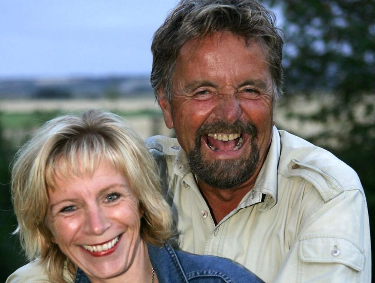 Poul Thomsen med sin Susanne.