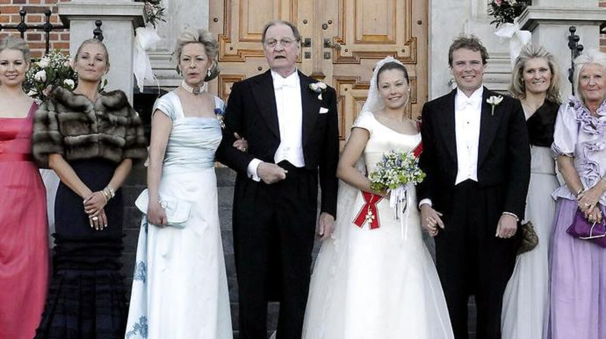 Louise Albinus' bryllup i 2009 blev holdt på Valdemars Slot.