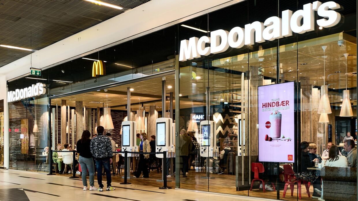 Torsdag den 15. september åbnede en ny McDonald’s i storcentret Field’s i København. PR-foto.