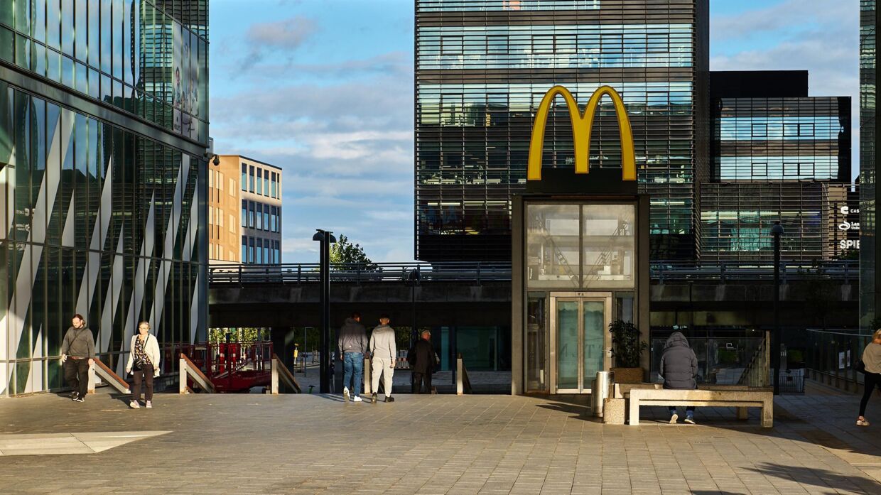 McDonalds har brugt mange millioner kroner på at bygge den nye restaurant i Field’s. PR-foto.