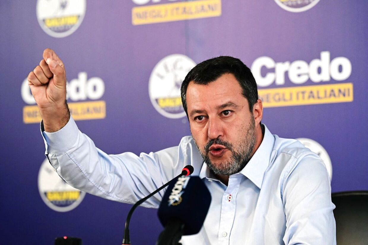 Matteo Salvini fik ikke et særlig godt valg, men han forventes at komme til at spille en stor rolle i den nye italienske regering.