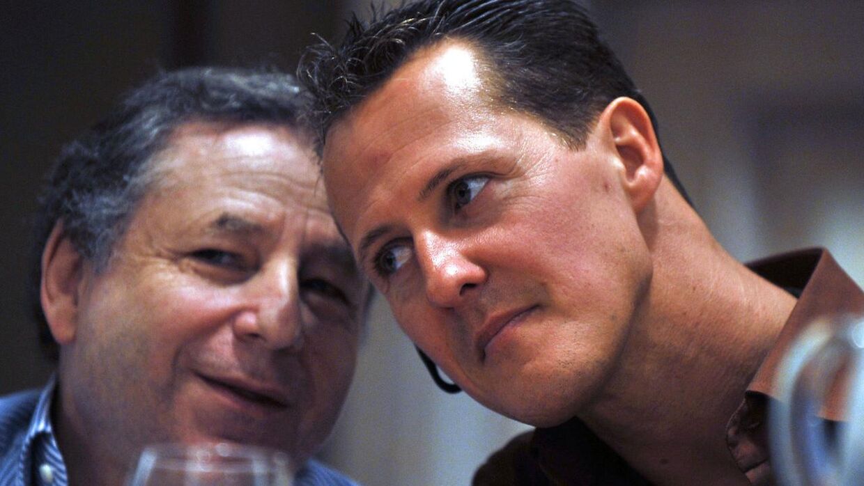 Jean Todt og Michael Schumacher.