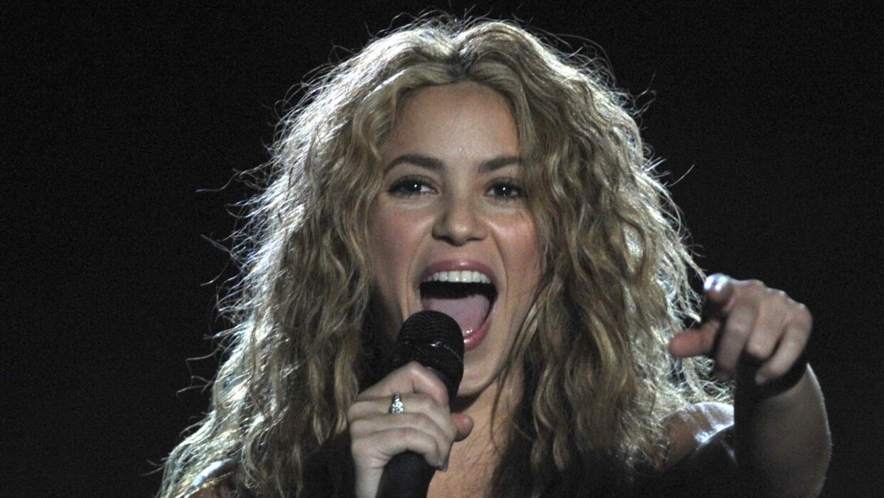 ARKIV. Shakira giver koncert i 2008.