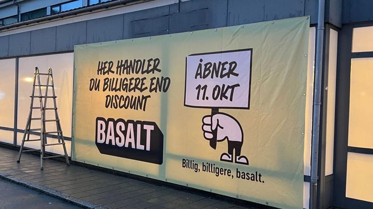 Den første Basalt-butik åbner 11. oktober i Kastrup ved København. Foto: Linkedin