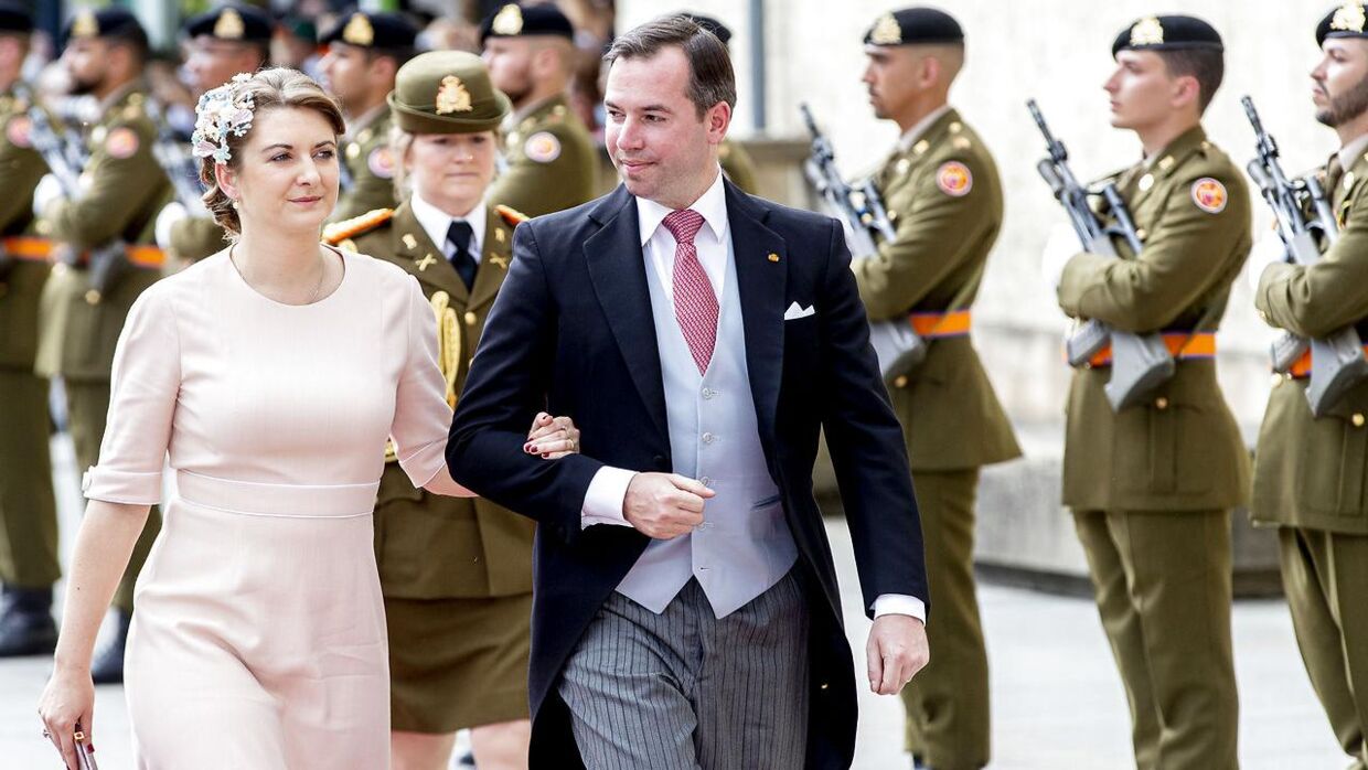 Arvestorhertug Guillaume og arvestorhertuginde Stephanie venter deres andet barn.