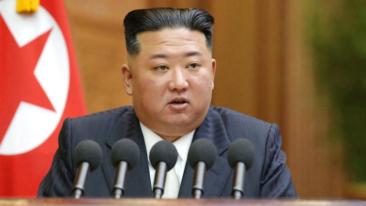 Den nordkoreanske leder Kim Jong Un.