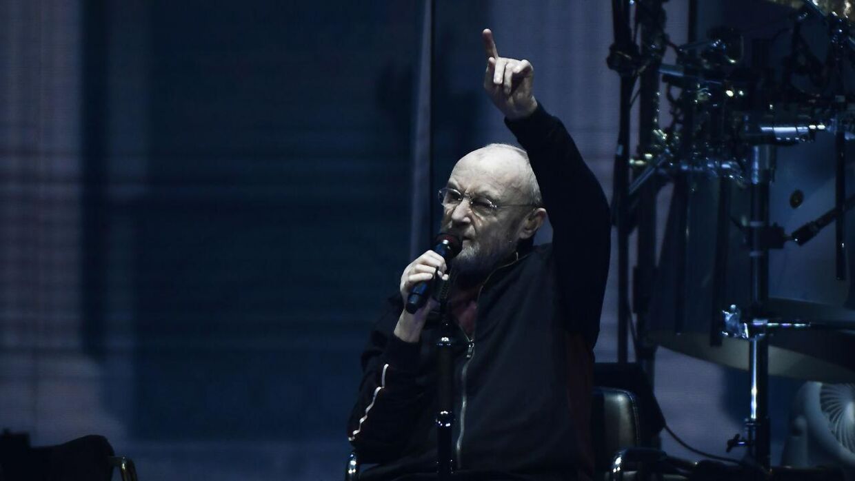 Phil Collins var forsanger i Genesis