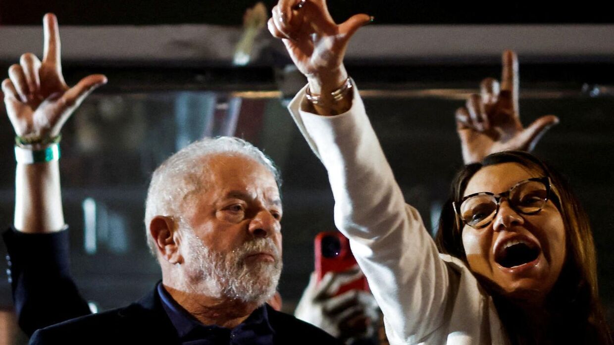 Lula vandt søndagens første valgrunde i Brasilien, men ikke stort nok til at kunne kalde sig præsident.