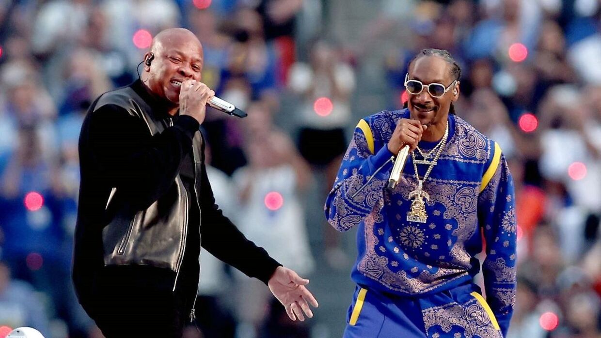 Snoop Dogg og Dr. Dre i 2022